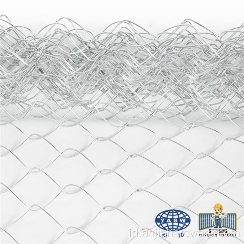 6ft 55x55mm Hot Dipped Galvanis Diamond Mesh Fencing